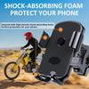 Bike Phone Mount Holder, Motorcycle Phone Mount For Scooter, Mountain, Dirt Bike, Stroller And Motorcycle, 360°Rotate Handlebar Phone Holder