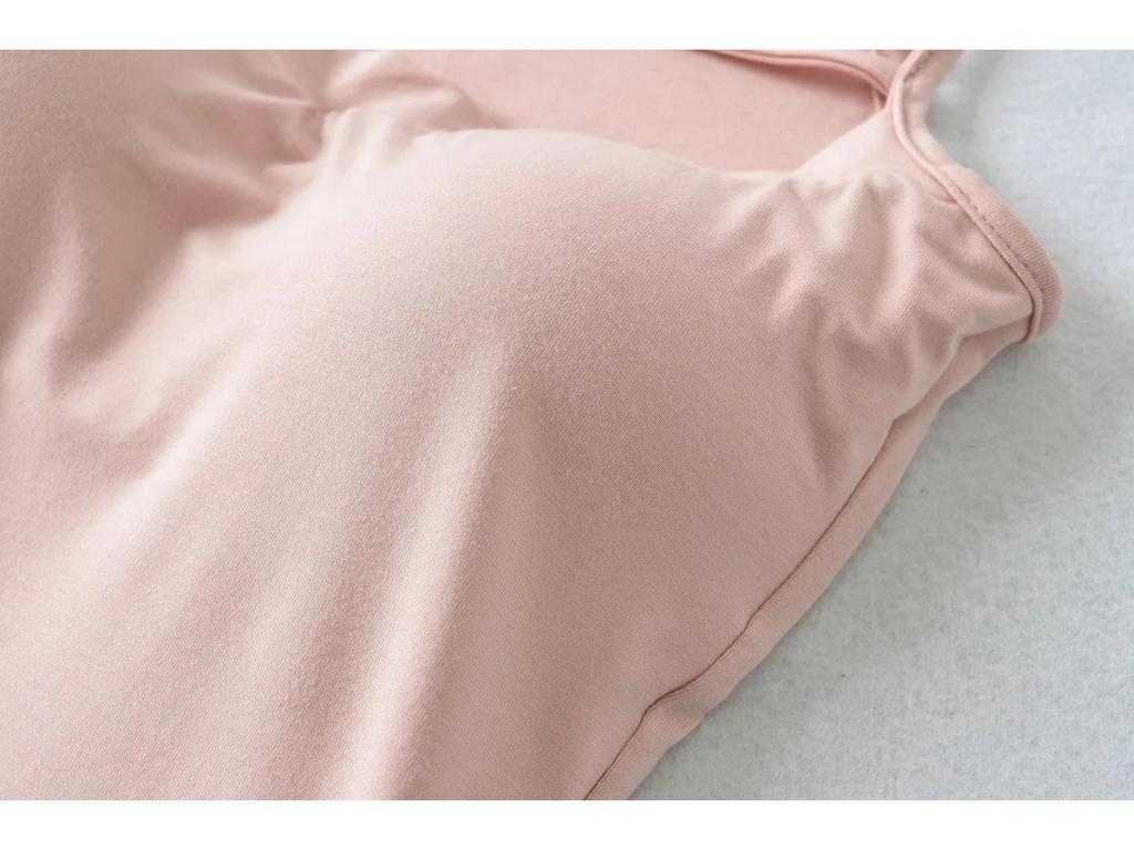 Women's Tank Top Camisole with Thickened Chest Pads, Enhances Bust, Cartoons, Slim Fit, Covers Underarm Fat, Inner and Outer Wear