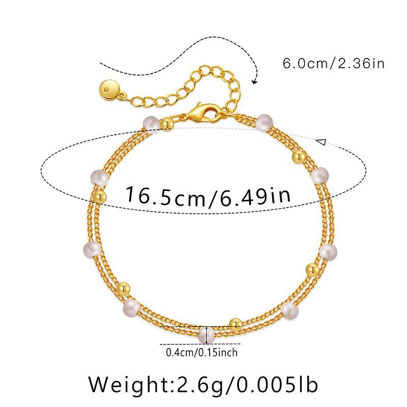 Chain Multi-layer Women's Jewelry Pearl Bracelet Handmade Fashion Jewelry