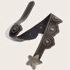Solid Color Star Buckle Belt Multifunctional Wide Waistband Waist Chain  Women's Accessories