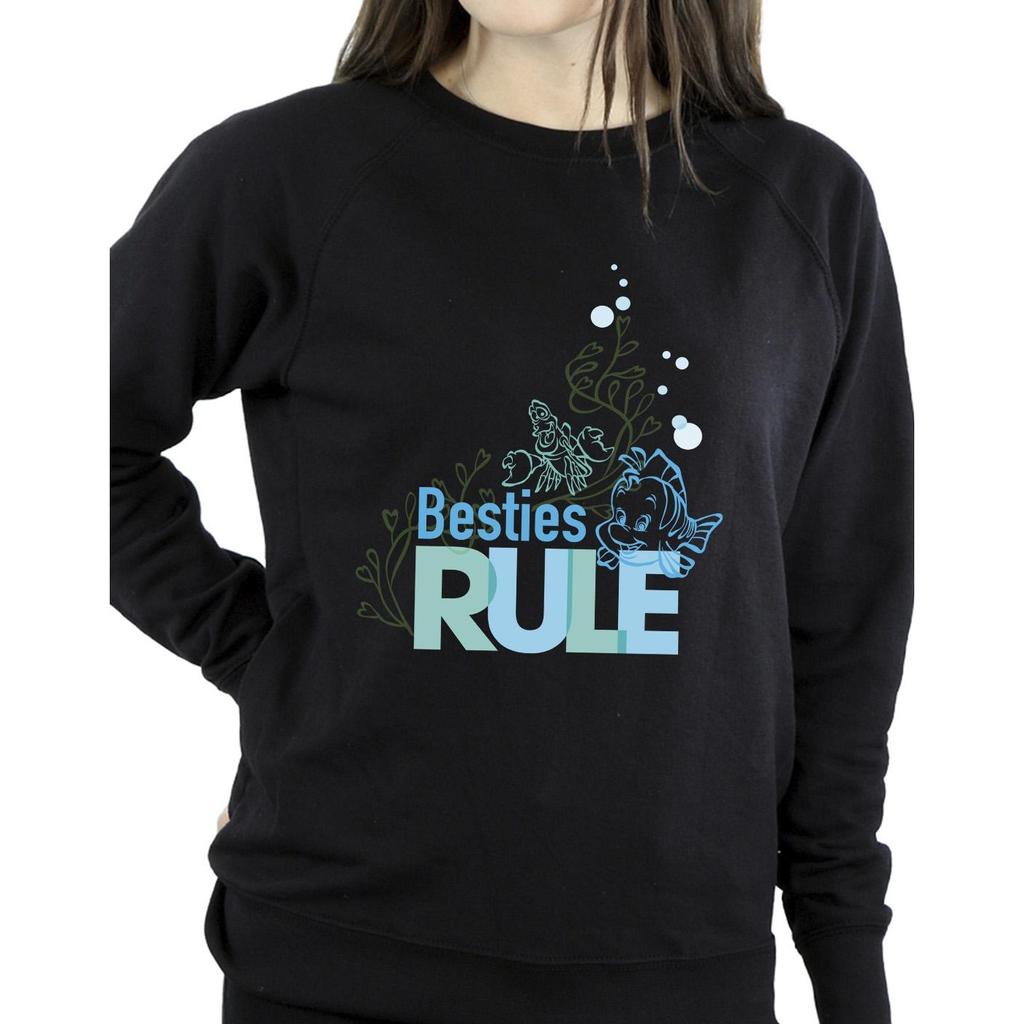Disney Womens/Ladies The Little Mermaid Besties Sweatshirt