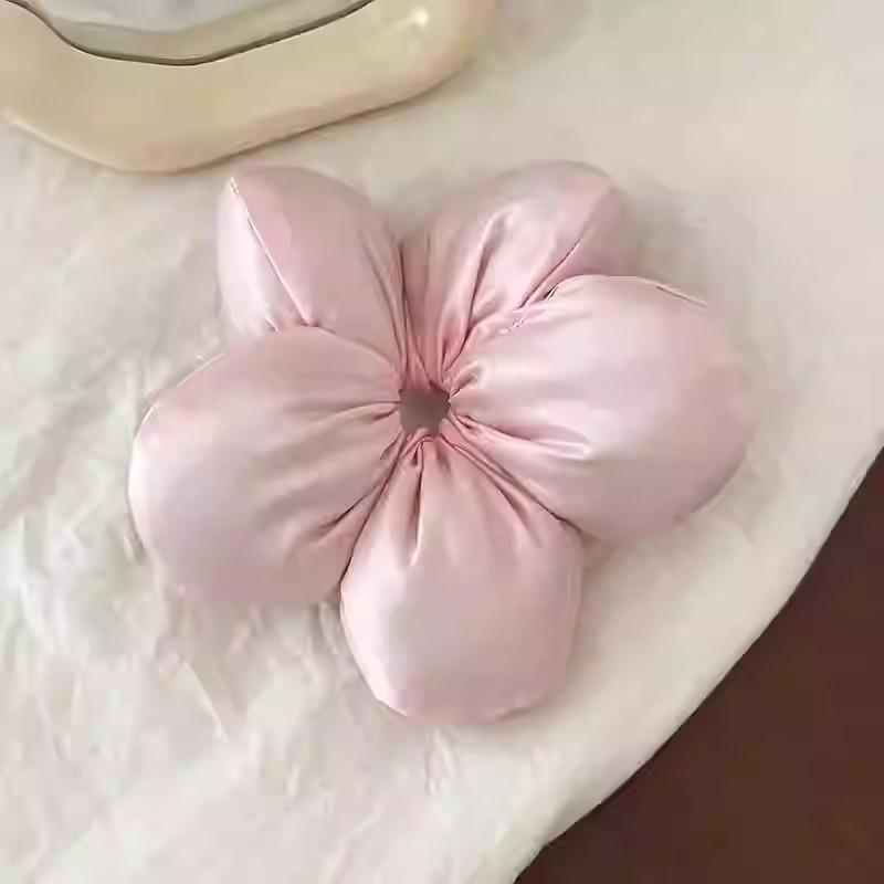 Chouchou à fleurs exagérées, style coréen, accessoire tendance pour cheveux de vacances, pour femmes et filles