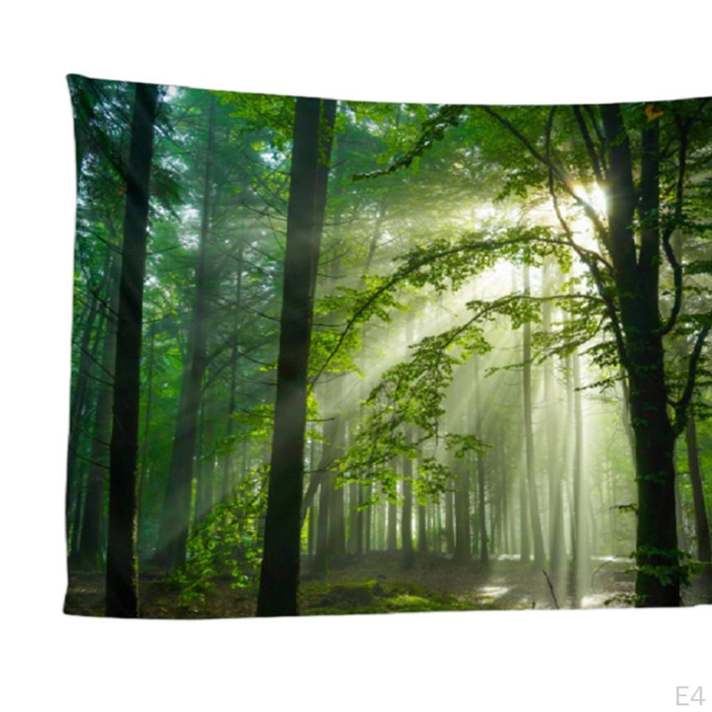 Wandteppich Hintergrundvorhang Camping Picknicktuch Studentenwohnheim Dekor