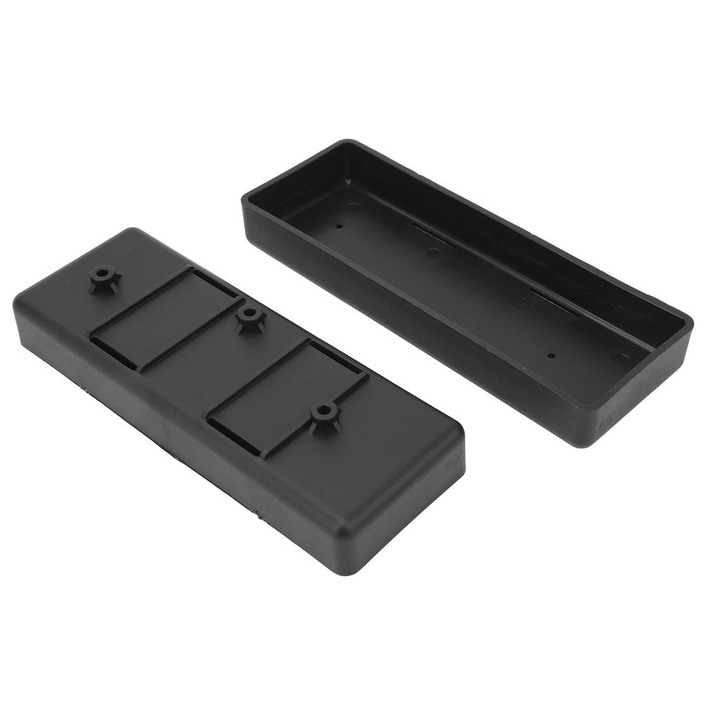 2pcs RC Car Battery Tray Plastic Battery Mounting Plate for Axial SCX10 110 RC Car Black