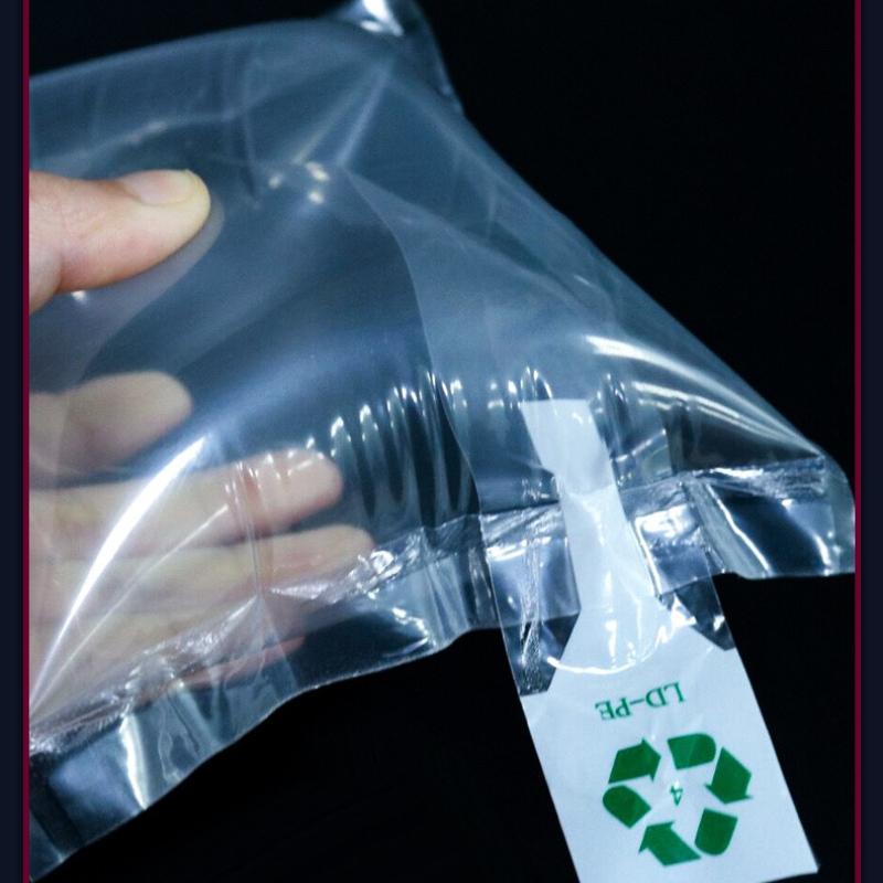 200pcs Gap Filling Bags Shockproof Filling Pouch Pressure Resistant Sealing Support Air Cushion PE Transparent Express Packaging Buffer Sack