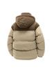 Men's Winter Hooded Cotton Jacket - European Size, Warm & Thick, Detachable Hood, Casual Style.