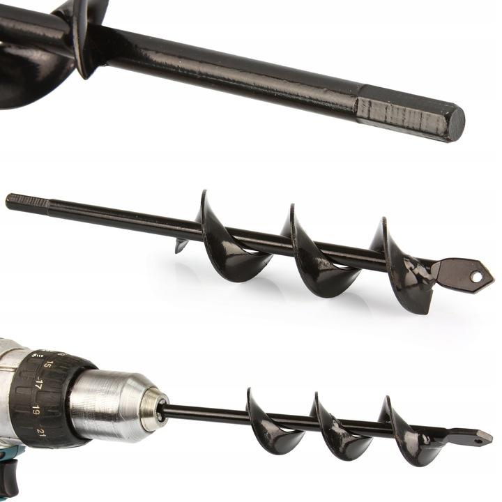 Garden Auger, Soil Drill, Planting Earth Drill, Drill 30/8