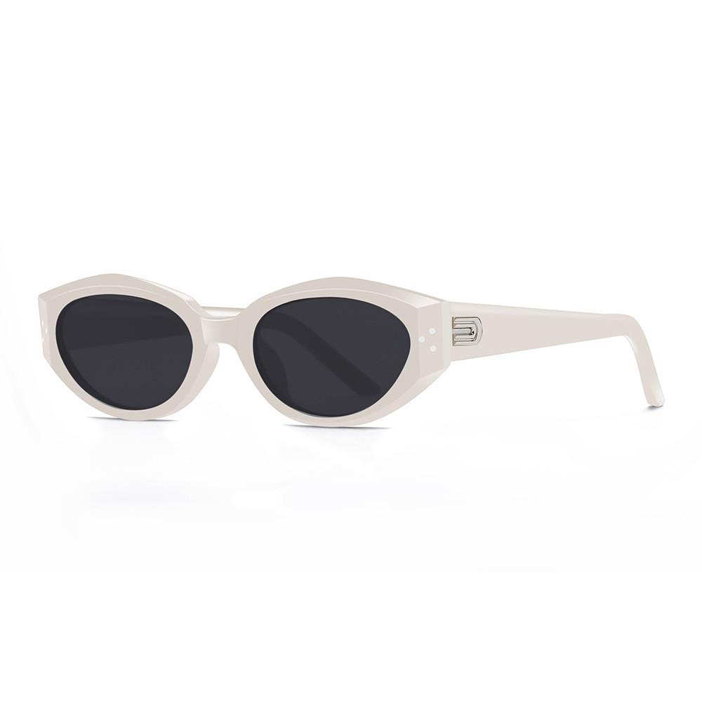Vintage Cat Eye Sunglasses Women Uv400 Polarized Resin Frame For Outdoor Sun Protection