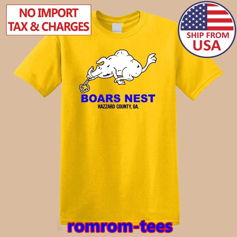 Boars Nest The Duke Of Hazzard Yellow Size S-5XL 4XL