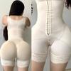 Cross-Border Lace Body Shaper Bodysuit with Butt Lift & Tummy Control, Four-Row Hook-and-Eye
