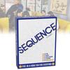 Unique 2024 Sequence Strategy Board Game Elegant Card Material For All Ages
