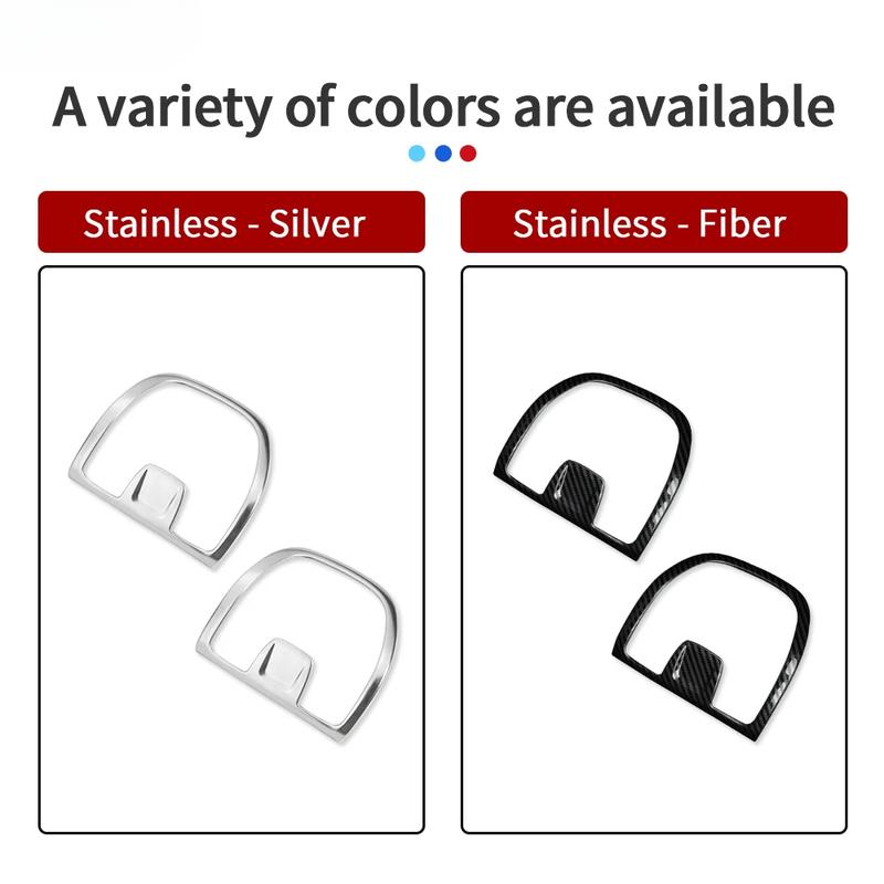 For Mercedes W205 Amg Coupé Amg C205 2 Puertas C260 C300 C200 Modified Seat Handle Buckle Decorative Trim Strip