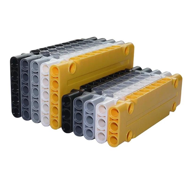 Construction Block Panel Assembles Particles Panel 1x5x11 1X3X11 Mechanical Car Technical Parts 64782 15458 Blocks Playthings Ideal For Kids