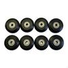 4 Pieces Pilates Reformer Wheels Bearings Direct Pu Construction Quiet Suitable for Exercise Gym