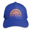 Geocaching  Colourful rainbow design Baseball Cap Unisexs big size hat luxury caps Mountaineering designer cap Boy Child Womens