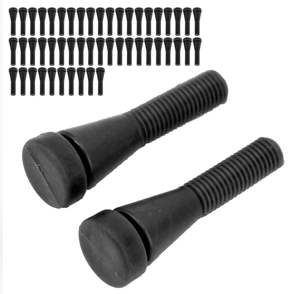 50 Pcs Poultry Plucking Fingers Rubber Hair Removal Stick Plucker for Chicken Duck