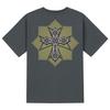 KAN6312 Ktg0061 Cross God Short Sleeve T-Shirt - Gray