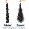 Synthetic Loose Braiding Hair Spiral Curls Crochet Hair Extensions Stretched French Curls Hair End Braids For Women