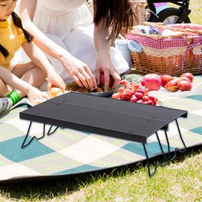 Aluminum Alloy Camping Table with Carry Bag for Outdoor Use