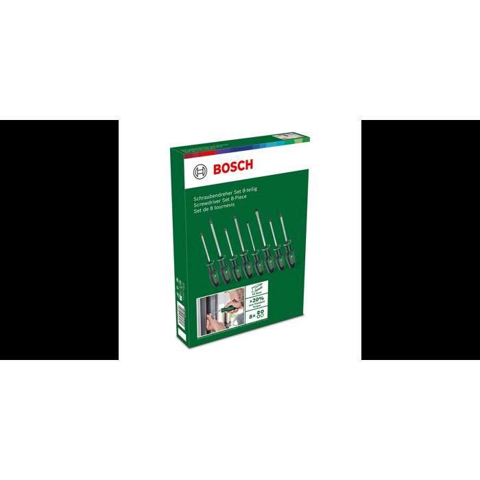 Set de tournevis haute performance - 8 pièces - bosch - 1600a02bx8