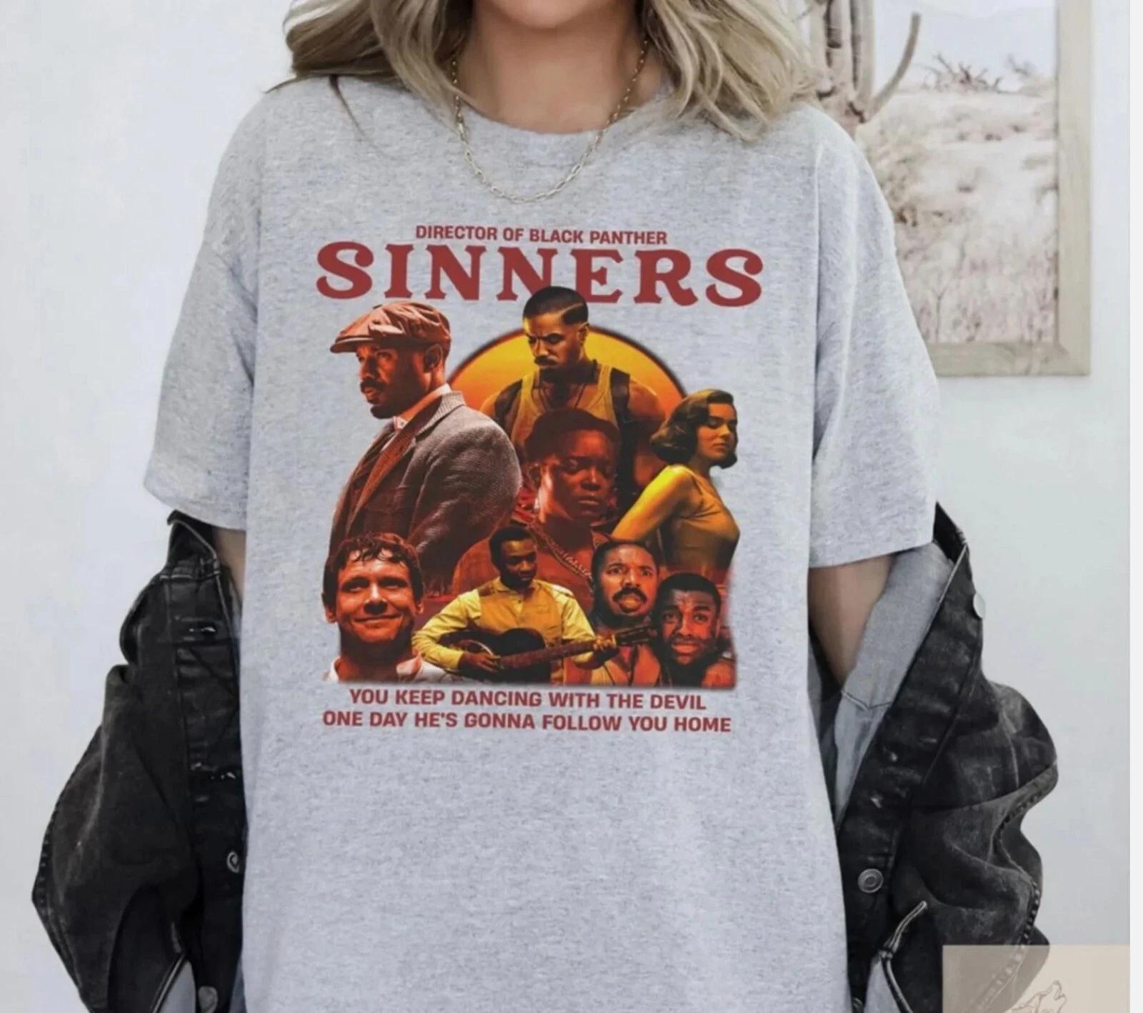 

The Sinner Movie Tshirt unisex horror action film Tshirt heavyweight pure cotton streetwear fan gift gothic y2k top S