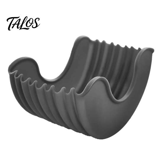 Hamburger Holder Retractable Holder, Hot Dog Fixed Box, Sandwich Burger Clip Portable Food Tray for Travel Rack, Washable Silicone French Fry