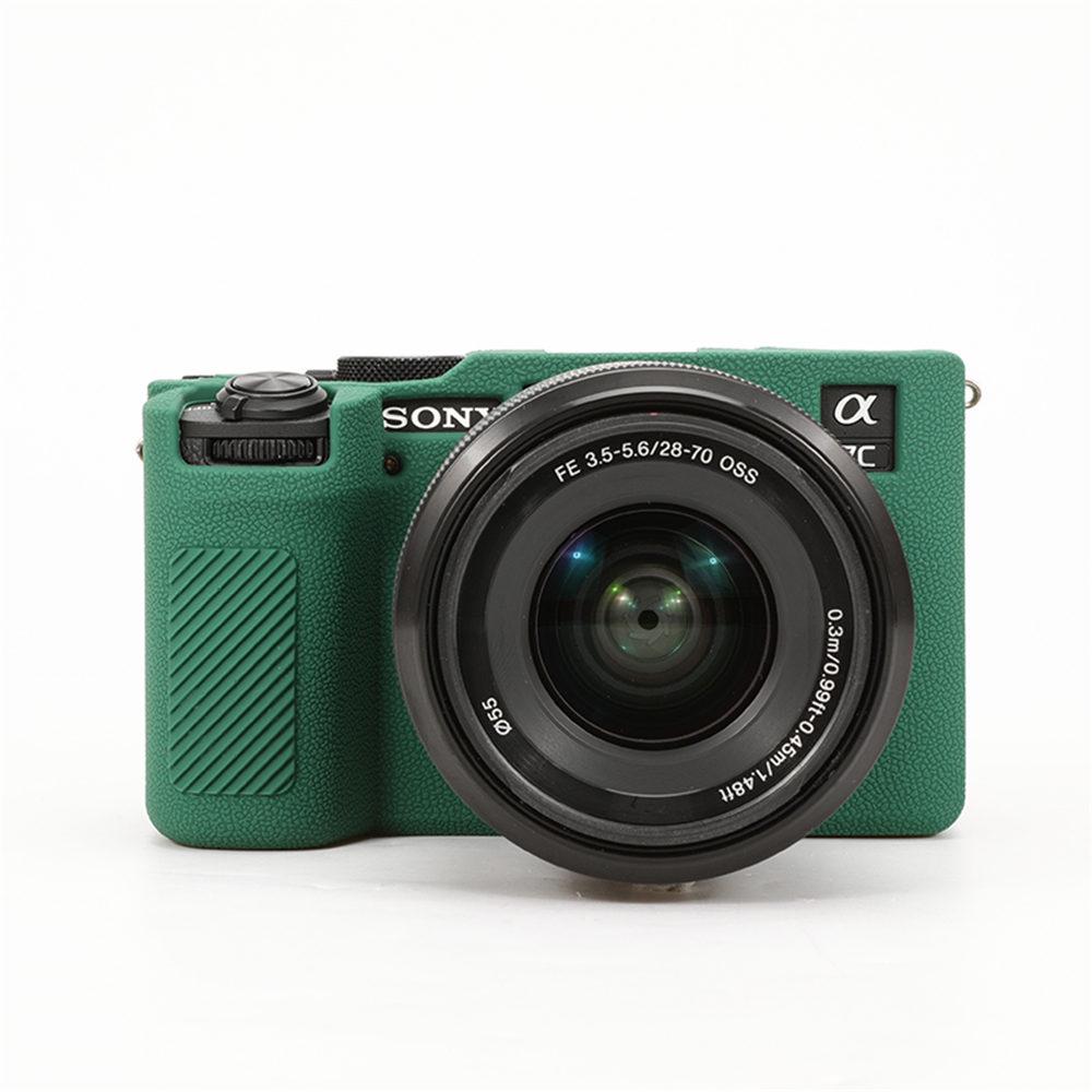 Pro Sony A7C2 Měkké Gumové Silikonové Pouzdro Pro Sony A7CII Alpha 7C II Brnění Kryt Těla Digitálního Fotoaparátu Kůže