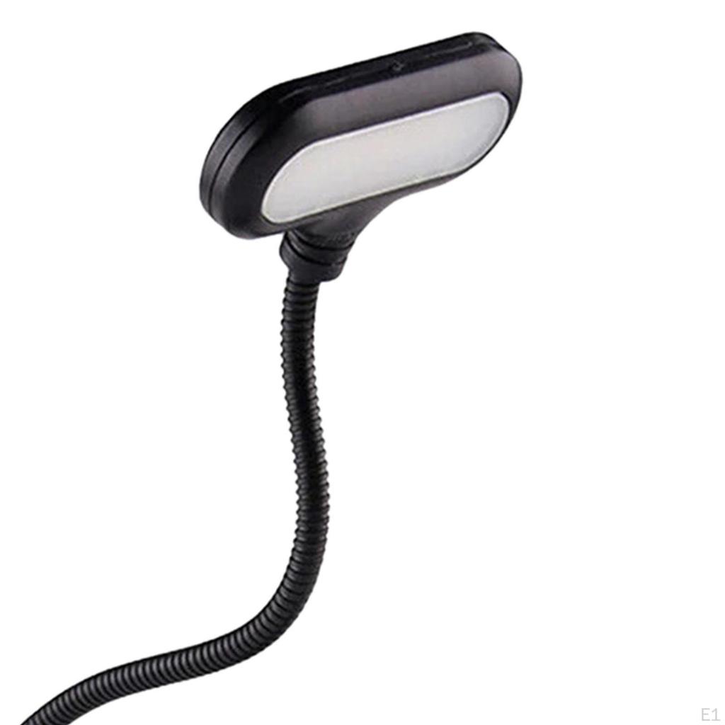 LED Reading Light /Reading Lamp in Bed /Portable/ Flexible Table Lamps Clip on Book for