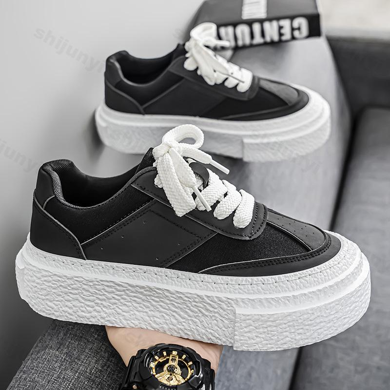 Fashion Men's Mesh Breathable Thick Soled Casual Sport Shoes 2025 Autumn New Low Top Comfortable Fashion Trend Versatile Chunky sneakers