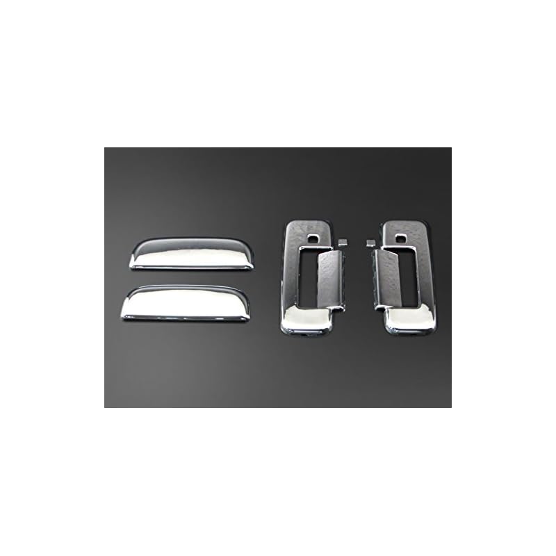 BRIGHTZ Chrome Plated Door Handle Cover Knob for NV100 Clipper Rio DR17W [DHC-NOBU-110] DR17 DR R17 17 NV100 NV 100 V100 Clipper Rio Clipper Rio NV10