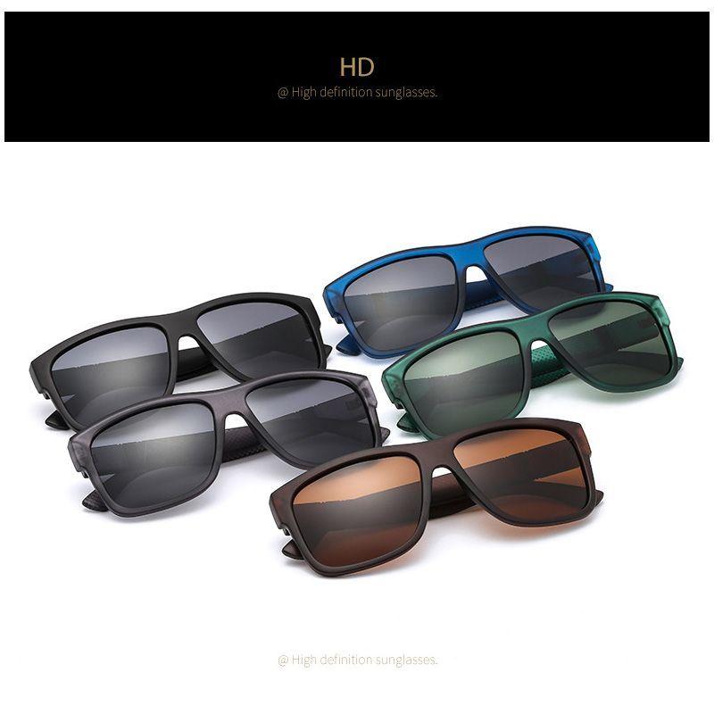 Sunglasses Men High-End Outdoor Glasses Fashion Square Driving Eyewear Travel Sun Glasses