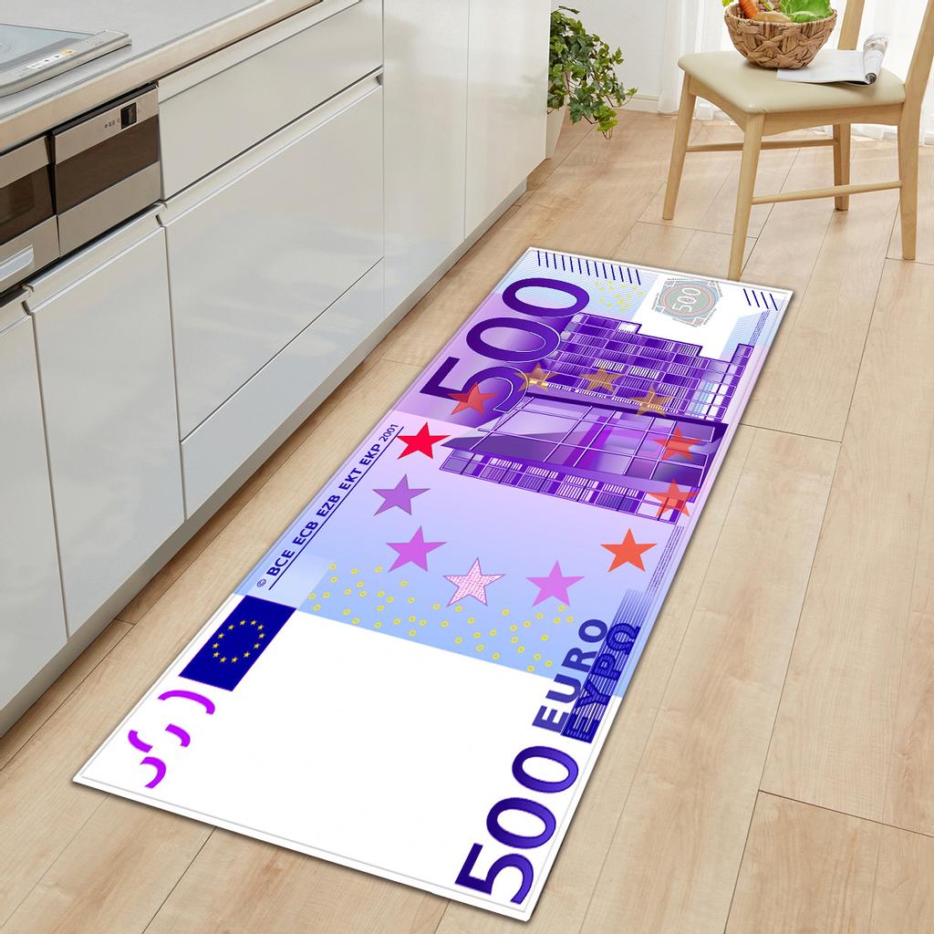 Colored Stone Bathroom Absorbent Non-Slip Floor Mat Kitchen Strip Bedroom Door Mat Living Room Carpet