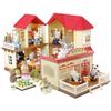 Forest Animal 1/12 Dollhouse Furniture Bedroom Kitchen Bathroom Set Miniature Simulation Dolls Accessories DIY Toys Girls