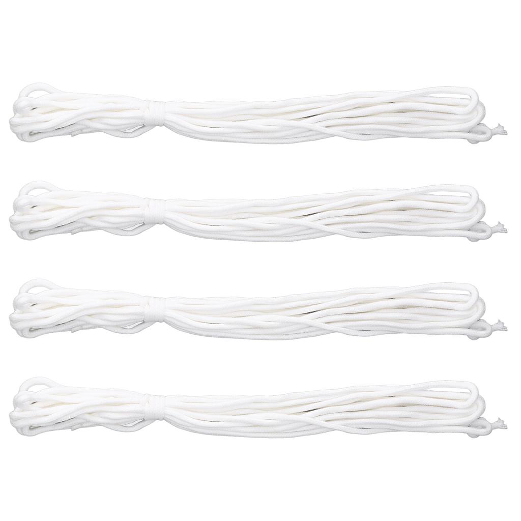 4Pcs Self Watering Cotton Rope Wick Cord Hydroponic Wicking Cord for Indoor Outdoor Potted Plant