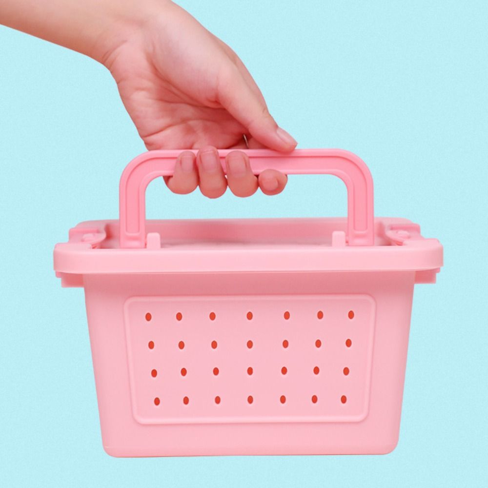 

Portable Hamster Transport Box Breathable Guinea Pigs Cages Pet Feeding Box Reptile Carrying