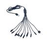 2A Eco-friendly 10-in-1 Multi-functional Charging Cable for Phones, Electronics, and Toys