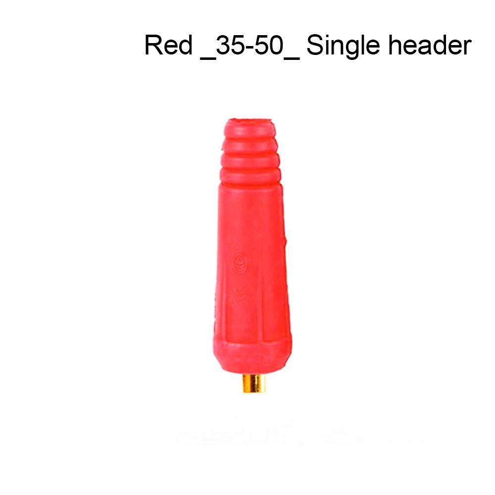 Europe Welding Machine Quick Fitting Male Cable Connector Socket Plug Adapter DKJ 10-25 35-50 50-70