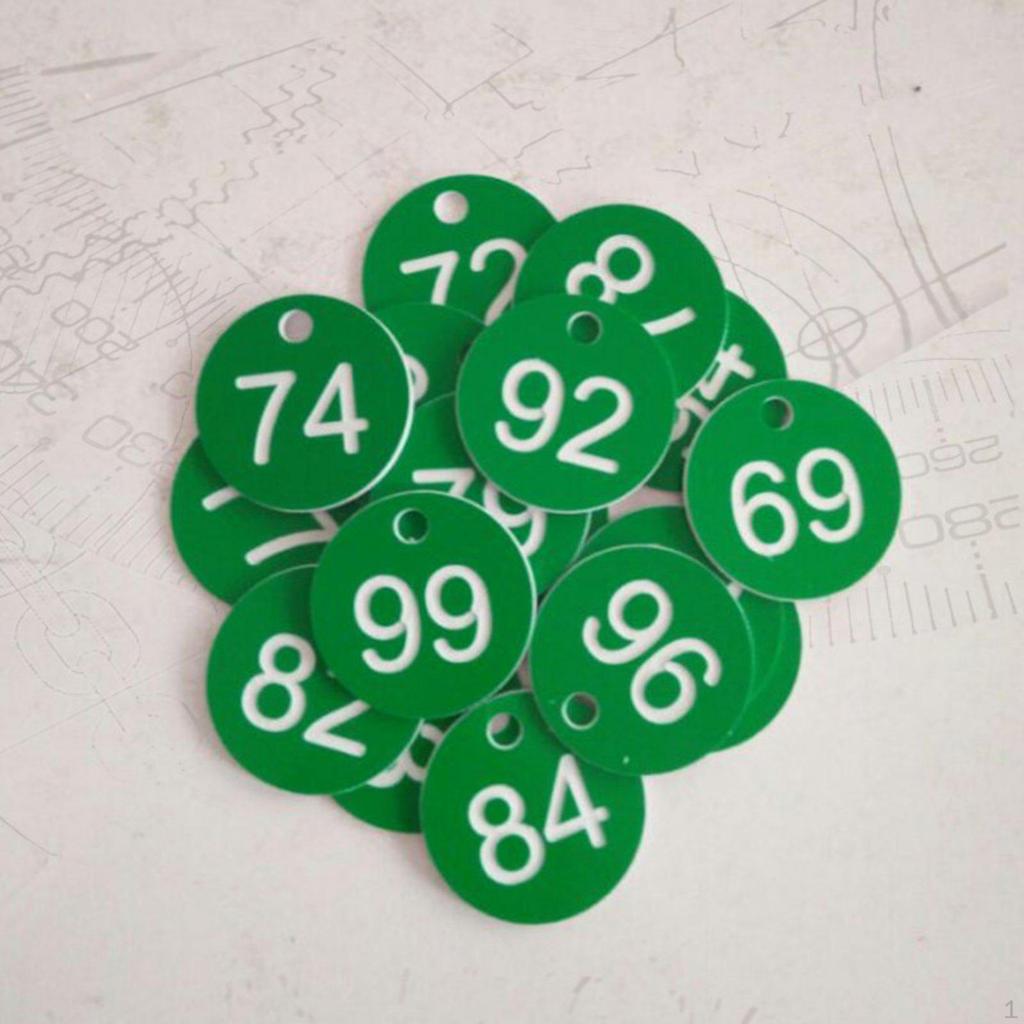 100 Pieces Sauna Key Tag Wristband Flexible Locker Number Coil Keychain Stretchable Wrist with