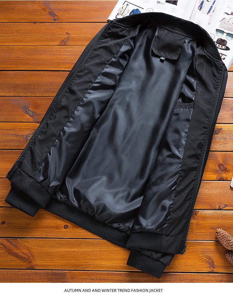 Herbst Herren koreanischen Stil Stehkragen Windbreaker Baseball Jacke