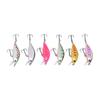 6pcs 4.3g 5cm Minnow Fishing Lure Multilayer Paint Processing Artificial Fishing Bait