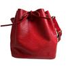 Louis Vuitton Borsa a tracolla tipo coulisse Epi Pelle Epi Rosso Castaliano M44107 Usata