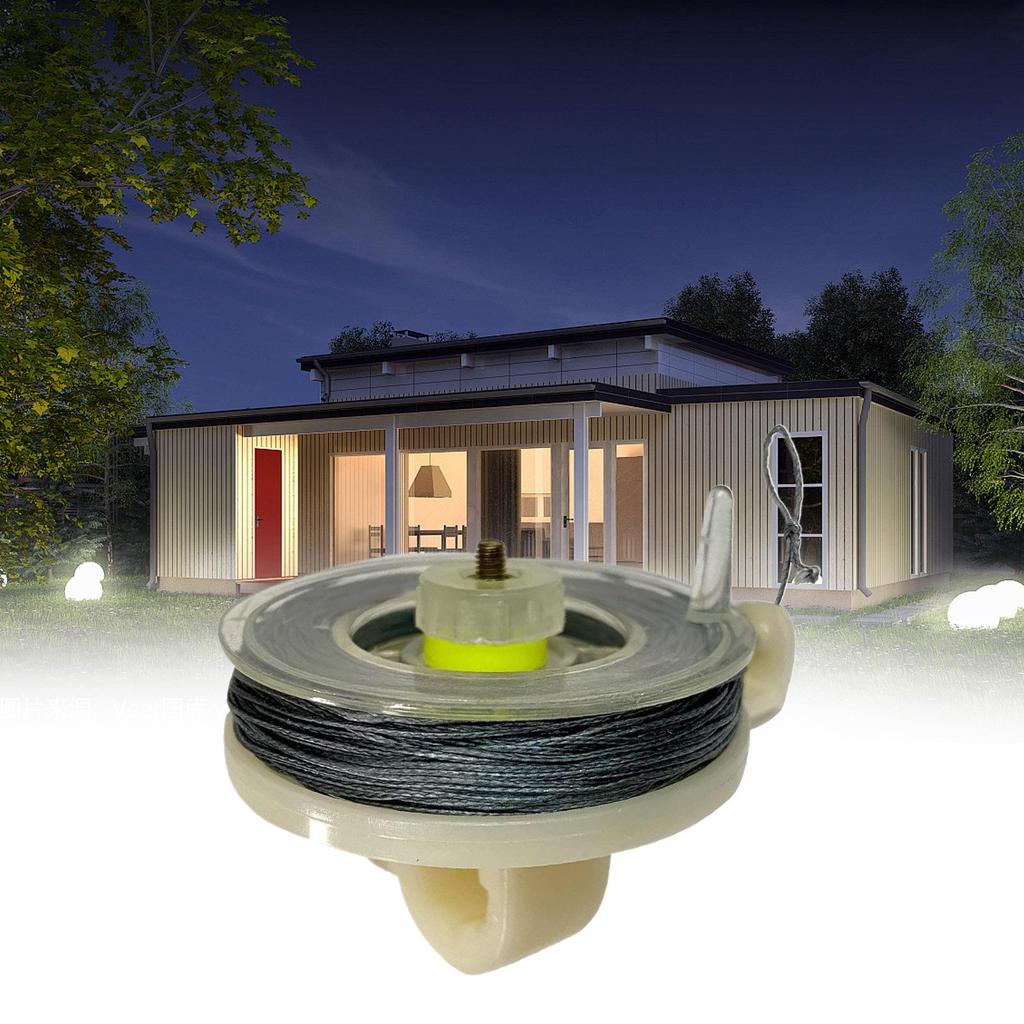 Outdoor Siren Trip Rope Accessories Trip Wire Trip Wire On Reusable Reel Weatherproof Early Warning Security System for Camping