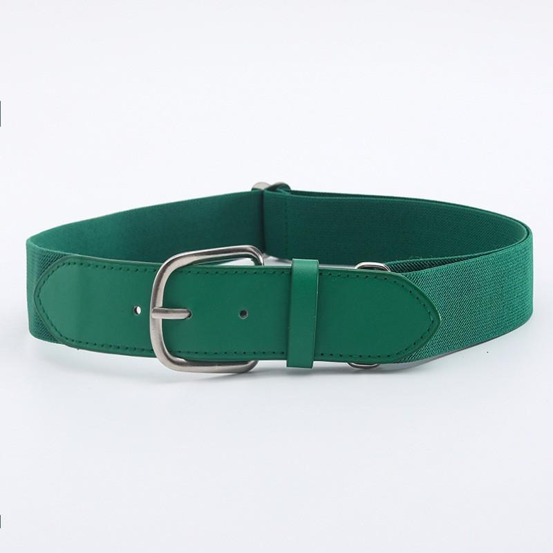 Outdoor Sports Adult Baseball Belt, Student Elastic Elastic Belt, Simple and Versatile Colorful Belt
