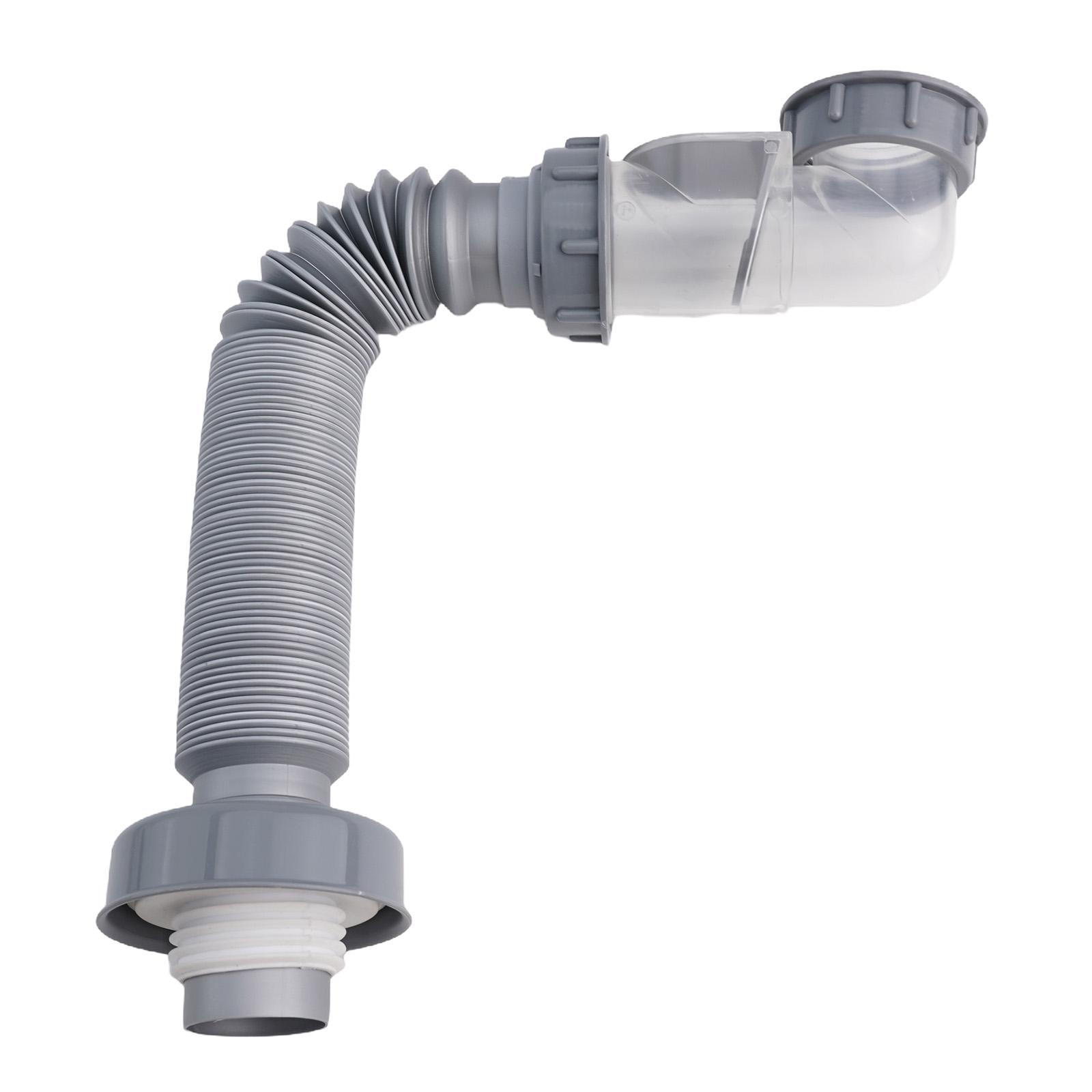 

Filter Kitchen Sink Drain Hose Set Stop Valve Garbage Filtration Seal Storage