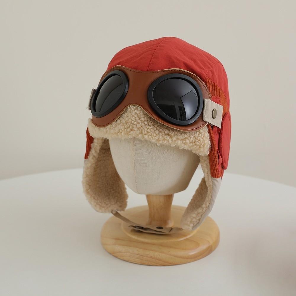 Niedliche Cartoon Ohrenschutzkappe Kältefest Warme Mütze Mode Kinder Fliegermütze Winter