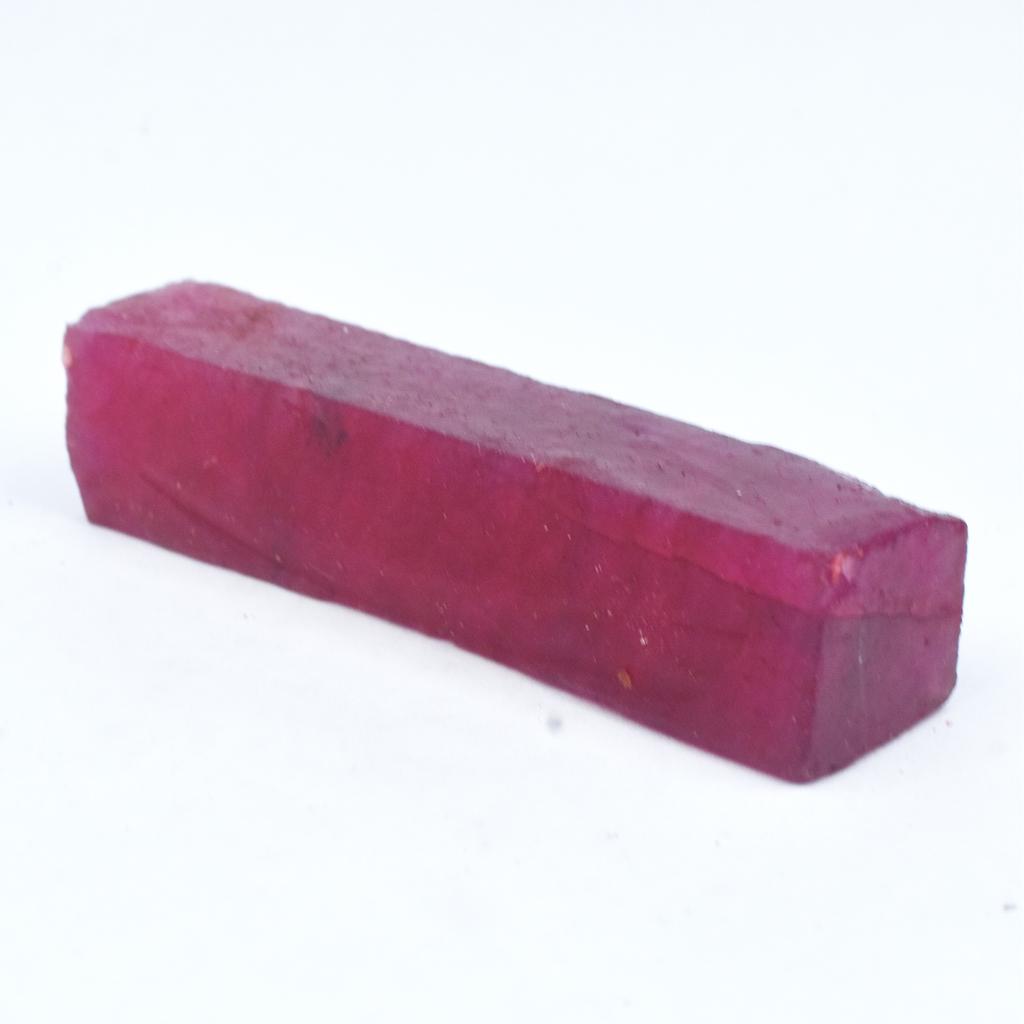 89,7 ct přírodní červený rubín, neopracovaný, surový, volný drahokam, CERTIFIKOVANÝ