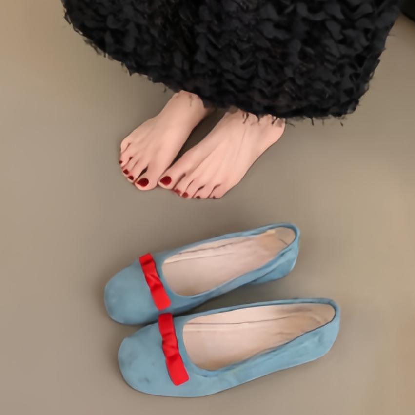 2026 New Spring Summer Flat Ballet Shoes Women's Shoes Retro Mary Jane Shoes Ballet Flats Women Zapatos Mujer Chaussures Femme
