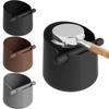 Anti Slip Silicone Coffee Knock Box Removable Bar Knocking Slag  Bucket  Home Barista