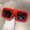 Retro Oversized Square Sunglasses Punk UV400 Protection Thick Frame Sun Glasses Eyewear for Women & Men