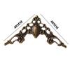 Gold 40mm Decorative Photo Frame Bronze Notebook Cover Corner Bracket for Menus Bracket Decor